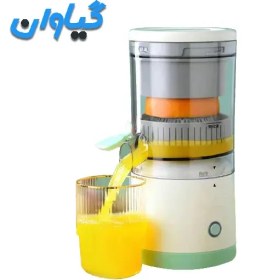 تصویر آب میوه گیری شارژی آسانسوری Fruit Orange Juicer Extractor Portable Electric Fresh Juice Citrus Juicer Machine