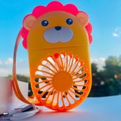 تصویر پنکه دستی بچه مدل شیر 