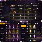 تصویر اکانت فری فایر مدل 1090T 