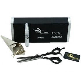 تصویر قیچی آرایشگری رزونال کات و کوتاهی سایز 5.5 اینچ REZONAL RL-320 
