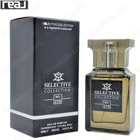 تصویر ادکلن سلکتیو کد 210 مدل تام فور عود وود مردانه Selective Tomford Oud Wood For Men Eau de Parfume 