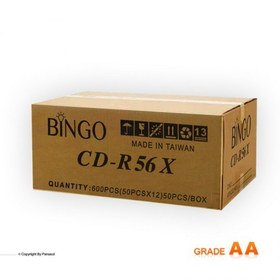 تصویر سی دی خام مارک بینگو پک 50 تایی bingo blank cd pack 50 pieces