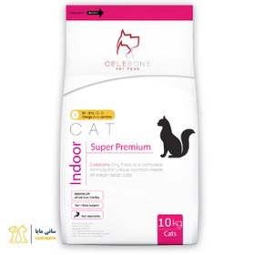 تصویر غذای خشک گربه بالغ داخل خانه سلبن ۱۰ کیلوگرم - یک عدد celebone cat dry food indoor adult 10kg