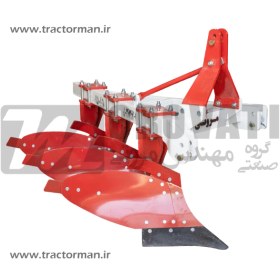 تصویر گاو آهن ۳ خیش قوطی 