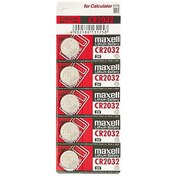 تصویر باتری سکه ای مکسل  بسته 5 عددی مدل CR 2032 High Minicell Battery Maxell Pack Of 5 CR 2032
