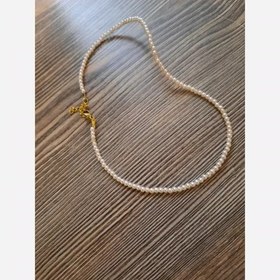 تصویر گردنبند مرواریدی ریز 