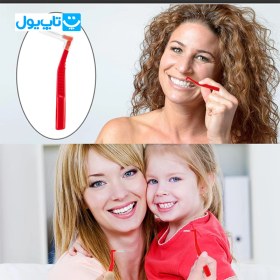 تصویر مسواک بین دندانی ارتودنسی دنتی پلاس Dentiplus مدل Interdental بسته 5 عددی 
