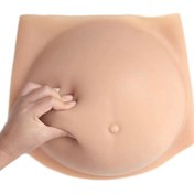 تصویر شکم بارداری مصنوعی پشت چسب 