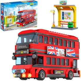 تصویر لگو اتوبوس لندن مدل 9561 Lego City London Bus 