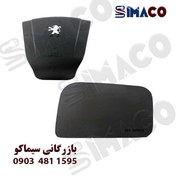 تصویر ایربگ کامل راننده و شاگرد پارس جدید برند کروز | مجموعه کیسه هوا دو طرف پژو پارس (مناسب برای کروز، ایمن) 