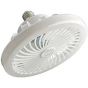 تصویر لامپ 30 وات پنكه اي سرپيچ E27 ريموت دار (اميد نور) 