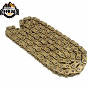 تصویر زنجیر موتور سیکلت ۵۲۰ فولادی طلایی 