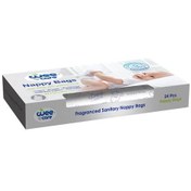 تصویر کیسه بهداشتی معطر پوشک نوزاد وی کر WeeCare تعداد 24 عددی 