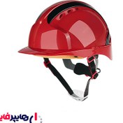 تصویر کلاه ایمنی مهندسی عایق برق آسان بازشو هترمن مدل MK8E Hatterman MK8E Helmet