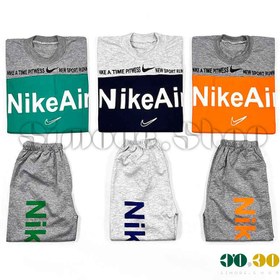 تصویر تیشرت شورت45-50پسرانه nike air 