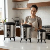 تصویر کلمن 10 لیتری استیل نیوهوم کد NH06-3003 