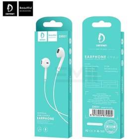 تصویر فروش عمده هندزفری دنمن مدل DR01 هندزفری دنمن مدل DR01 ا Denmen Handsfree Model DR01