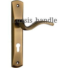 تصویر دستگیره یک تکه - طلایی 