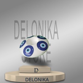 تصویر جا شمعی طرح چشم نظر 