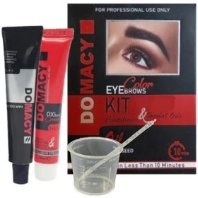 تصویر کیت رنگ ابرو دوماسی شماره 9 رنگ کاراملی حجم 15 میلی لیتر 