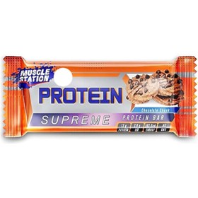 تصویر پروتئین بار کرانچی سوپریم با مغز کوکی (40 گرم) supreme muscle station supreme muscle station