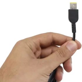 تصویر کابل برق تعمیری آداپتور لپ تاپ لنوو Lenovo USB Lenovo USB Laptop Adapter Repair Power Cable