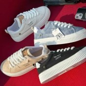 تصویر کفش اسپرت دخترانه مدل زارا دکمه ای 