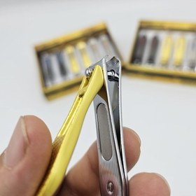 تصویر ناخن گیر طلائی گلدن دریم سایز متوسط Nail clipper