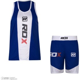 تصویر ست رکابی و شلوارک مردانه بوکس RDX BOXING