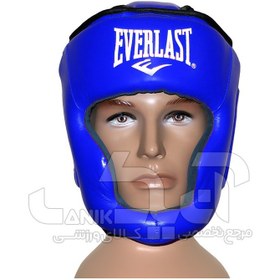 تصویر کلاه بوکس فک دار چرم اورلست Boxing helmet Leather with Jawbone Model Factor