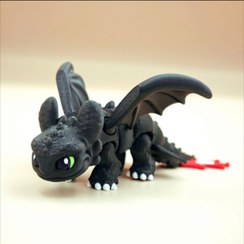 تصویر اکشن فیگور بی دندون کد 0.1 