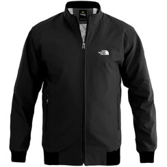 تصویر کاپشن بهاری مشکی نورث فیس 