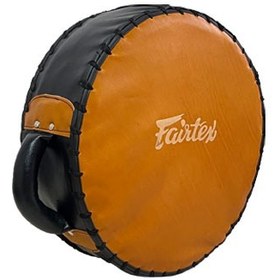 تصویر میت رینگ پد چرم طبیعی طرح FAIRTEX زرد 