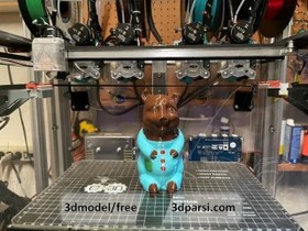 تصویر طرح سه بعدی رنگ قلک 