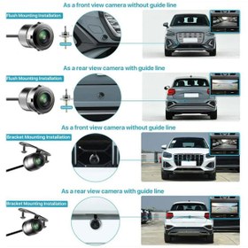 تصویر دوربین دنده عقب خودرو ویکا مدل WIKA-101 WIKA CAR REARVIEW CAMERA