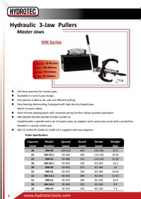 تصویر پولی کش هیدرولیک پمپ سرخود12تن HM-12.1 هیدروتک HYDROTECتایوانی 