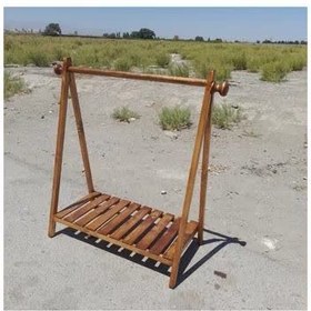 تصویر رگال لباس چوبی کودک – HB-003 