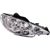 تصویر چراغ جلو چپ مدرن مناسب پژو ۲۰۶ 