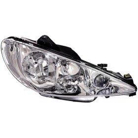 تصویر چراغ جلو چپ مدرن مناسب پژو ۲۰۶ 