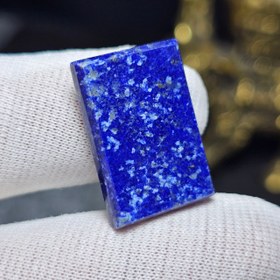 تصویر نگین سنگ لاجورد معدنی 