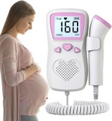 تصویر داپلر خانگی قابل حمل، برای چک کردن ضربان قلب جنین Portable Home Doppler Fetal Heart Rate