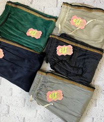 تصویر شلوار دامنی مخمل بغل خط تو خز سایز ۱ 