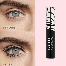 تصویر ریمل حجم دهنده حرفه‌ای نوت مدل VOLUME ACT NOTE MASCARA - VOLUME ACT