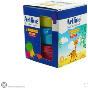 تصویر رنگ انگشتی3رنگ آرتلاین 