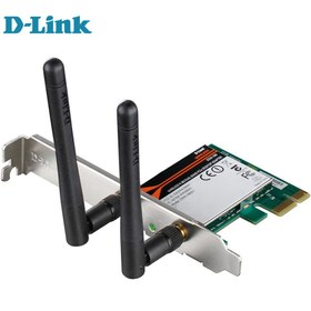 تصویر کارت شبکه PCI-Express وایرلس N300 Dualband دی لینک مدل D-Link DWA-566 