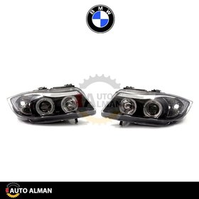 تصویر چراغ جلو سونار ابرویی دار بی ام و سری 3 E90 BMW 