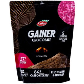 تصویر مکمل گینر طعم توت فرنگی 650 گرم کاله Kalleh Strawberry Gainer 650 g