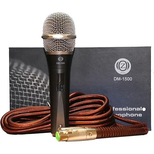 خرید و قیمت میکروفن داینامیک زیکو Zico DM-1500 ا Microphone Zico