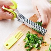 تصویر قیچی سبزیجات کینگ گری مدل S-207 