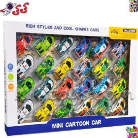 تصویر اسباب بازی ماشین فلزی لامبورگینی 24 عددی MINI CARS 6612 